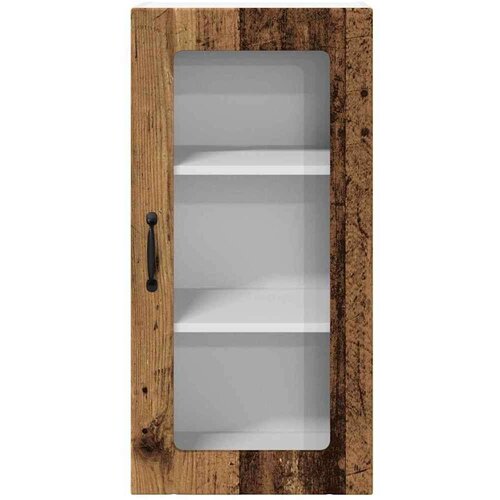  Zidni kuhinjski ormarić Zidne 2 pcs Staro drvo 40 x 31 x 80 cm Slike