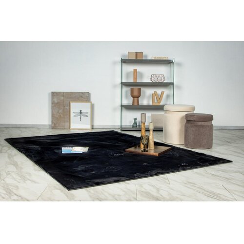 Lesnina XXXL kosmatinec loft 160/230 cm tkano temno siva Slike