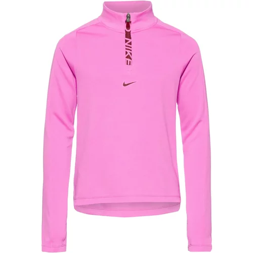 Nike Funkcionalna majica 'PRO' roza / rdeča