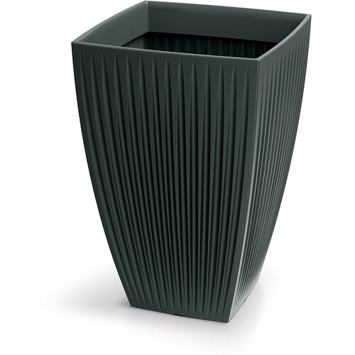 Microcer Saksija Latia kvadratna visoka 40cm - antracit kamen 466R Cene