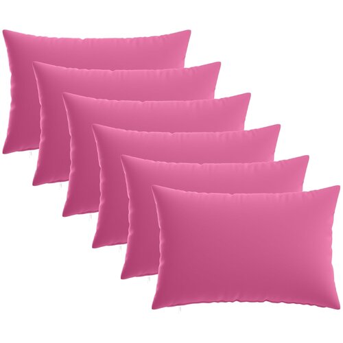  Presvlaka za jastuk 6 pcs HEERLEN Ružičasta 30 x 50 cm Cene
