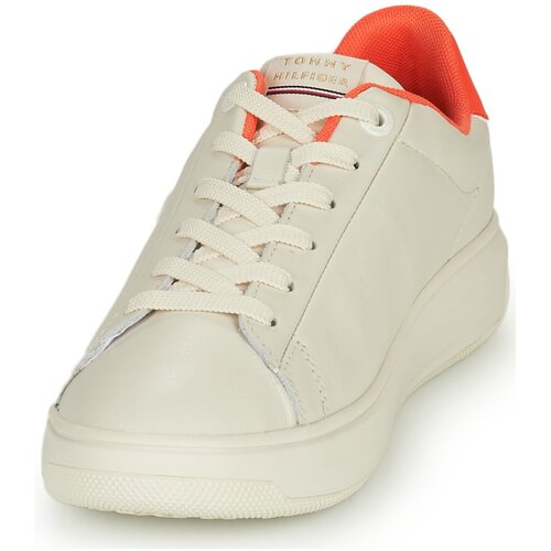 Tommy Hilfiger Nizke superge LOWCUT LEATHER CUPSOLE Bela Slike