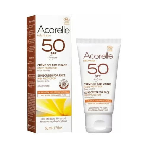 Acorelle zaštita od sunca za lice spf 50