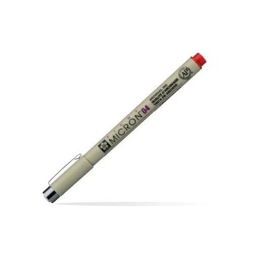 Royal Talens pigma micron 04 liner red 19 0.4mm ( 672035 ) Cene