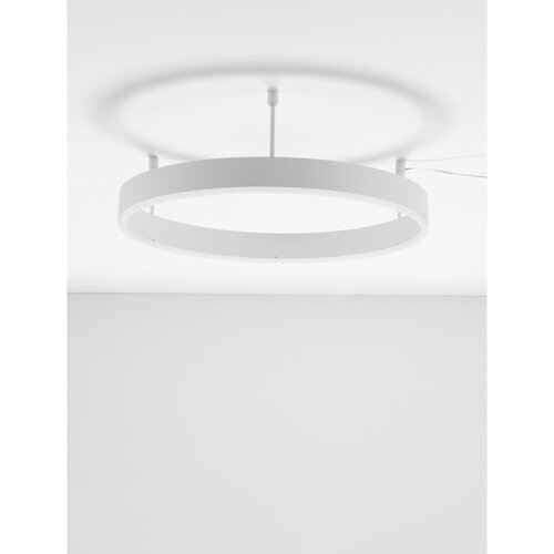 Nova Luce Mat bela aluminijasta LED zatemnitvena stropna svetilka Motif &amp;ndash; Slike