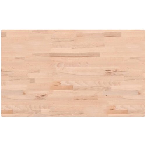  Radni stol 100x60x(71,5-98) cm od masivne bukovine pravokutni Slike