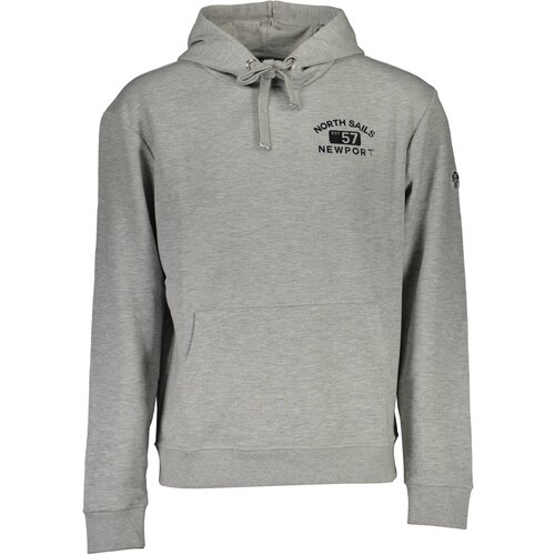 North Sails SWEATSHIRT WITHOUT ZIP MAN GRAY Slike