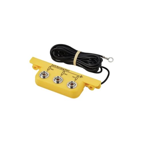 TRU COMPONENTS TC-12277208 Utikač za uzemljenje 3x 10 mm priključak na tipkalo, kutni oblik s kabelom 1 St. Cijene