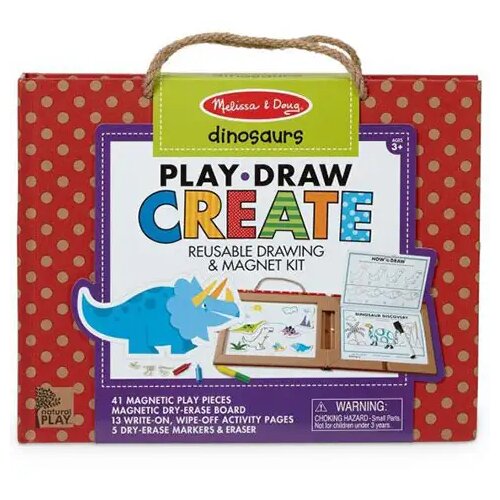 Melissa &amp;amp, Doug Melissa &amp, Doug: Set za crtanje dinosaura koji se može izbrisati i magnetska kreativna igra Cene