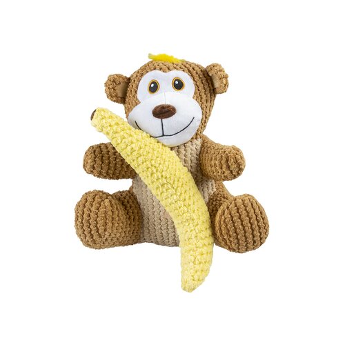 Duvoplus igračka za pse plišana duo, majmunče+banana, s, 22x19x8cm Cene