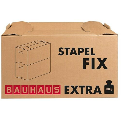 BAUHAUS Kartonska kutija za selidbu Stapel Fix Extra (Nosivost: 50 kg, D x Š x V: 71 x 36 x 39,5 cm) Cijene