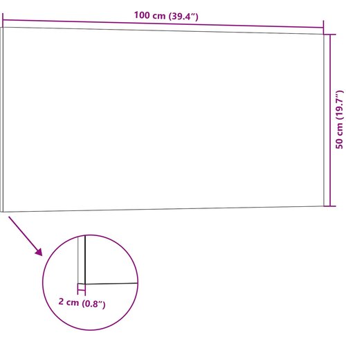  Zidne panele 10 pcs Tamno siva i svijetlo siva 100 x 50 cm Slike