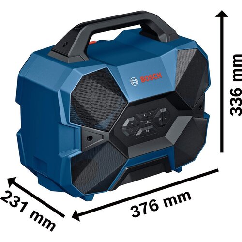 Bosch PROFESSIONAL prenosni bluetooth zvočnik GPB 18V-6 C 06014A6000 Cene