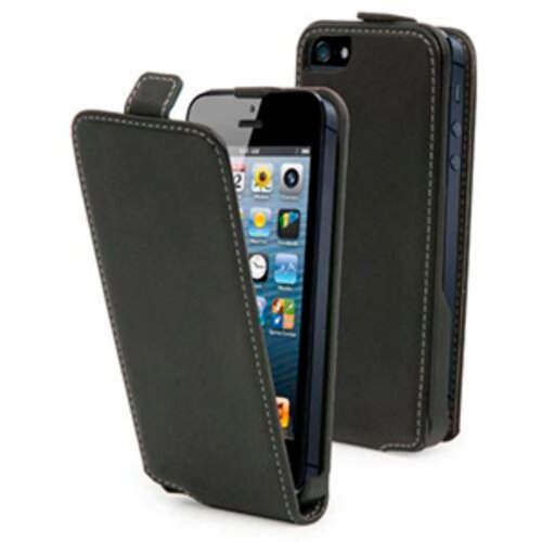 POZZI Khora KH-21452-FOLIO OVITEK ČRNA za iPhone 5/5s, (21019727) Slike