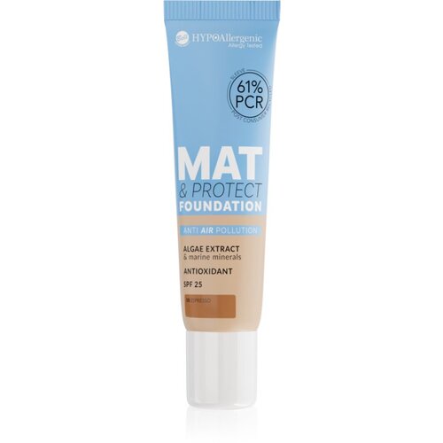 BELL Hypoallergenic Mat & Protect dugotrajni matirajući puder SPF 25 nijansa 08 Espresso 30 g Cijene