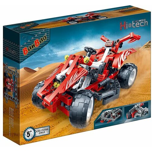 Banbao igračka trkački automobil crveni 6955 Slike
