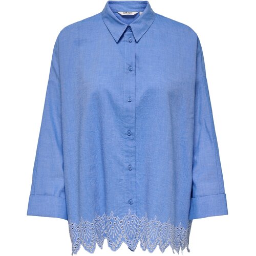 Only Bluza 'ONLGRACES TULUM' moder denim Cene