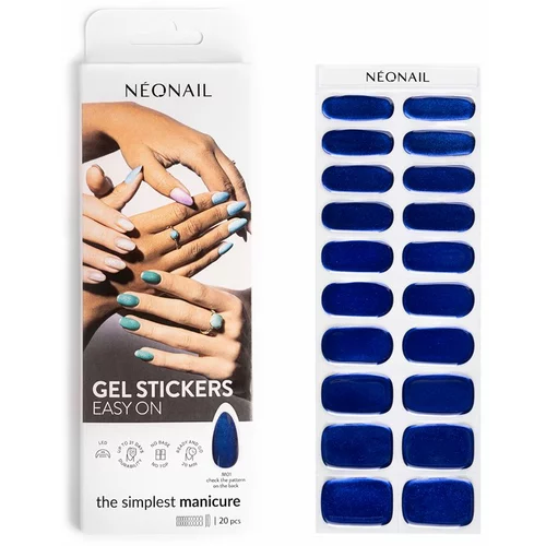 NeoNail Easy On Gel Stickers nalepke za nohte odtenek M01 20 kos