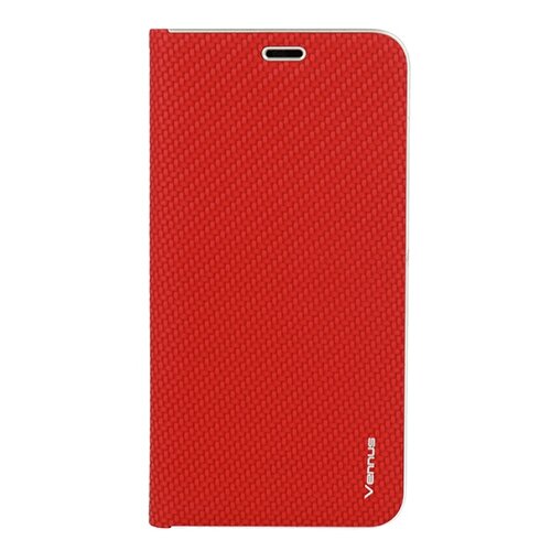  Premium preklopna torbica iphone 12 / 12 pro - carbon rdeča Cene