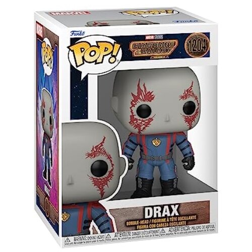 Funko pop! VINYL: Marvel - Guardians of the Galaxy 3 - Drax - zbirka vinilne figure - ideja za darilo - uradno blago - igrače za otroke in odrasle - filmi oboževalci - Modelna figura za zbir, (20838669) Slike