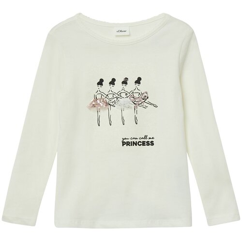 s.Oliver majica DR 2173258 D bela 116 Cene