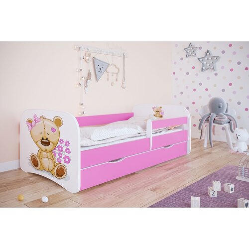 HAPPYKIDS OTRO�KA POSTELJA DREAMY MEDVEDKA (VE� BARV IN DIMENZIJ)-Roza-80x160 Cene