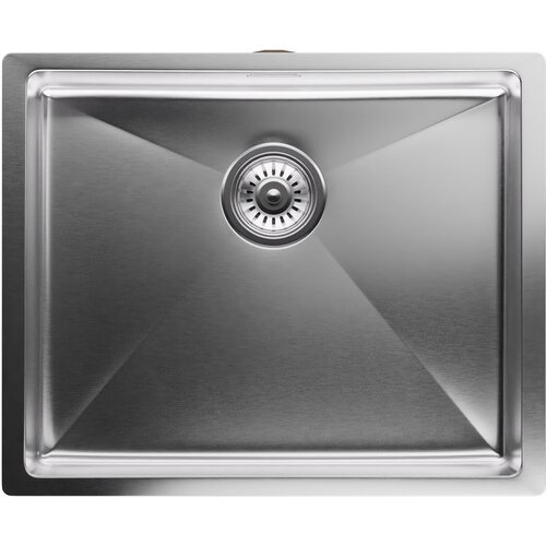 Klarstein TitanSteel kuhinjski sudoper 45 x 45 cm (Dx&amp;Scaron;) s povr&amp;scaron;inom otpornom na hrđu, ogrebotine i toplinu Slike
