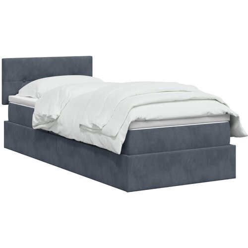  s od storage s uzglavljem Tamnosiva 90 x 200 cm Bar&amp;scaron;un Slike