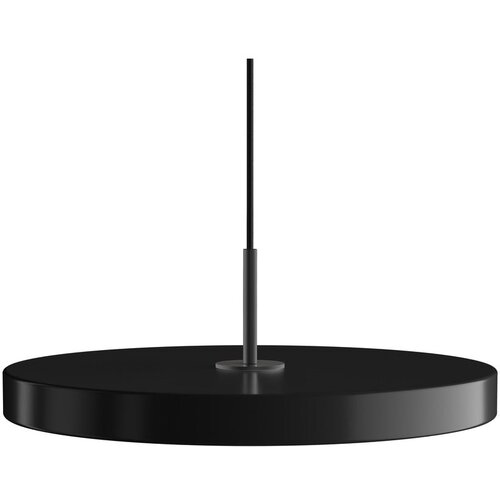 UMAGE Črna LED viseča svetilka s kovinskim senčnikom ø 43 cm Asteria Medium – Cene
