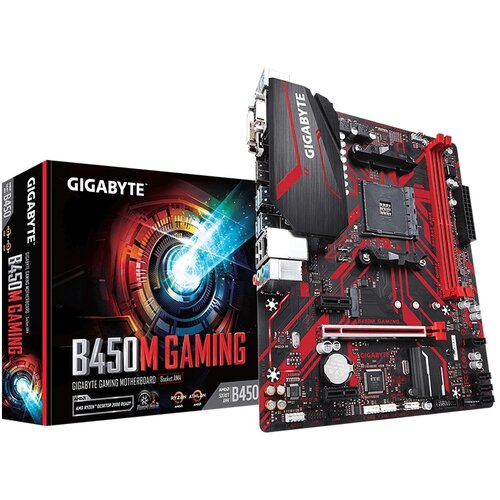 Mb GIGABYTE B450M GAMING AMD B450;2xDDR4 VGA,DVI,HDMI;micro ATX Cijene