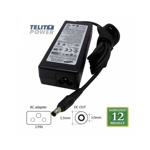 Samsung 19V-4.74A ( 5.5 * 3.0 ) 90W-SA04 LAPTOP ADAPTER Slike