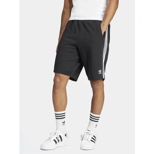 Adidas Športne kratke hlače adicolor 3-Stripes IU2337 Črna Regular Fit