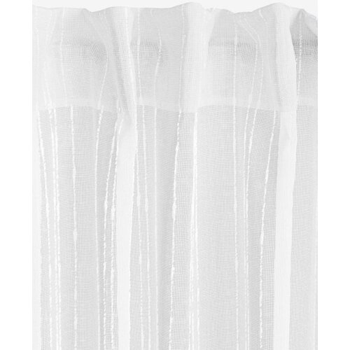  Skorpa zavesa 1x140x300 pruge bela ( 5095201 ) Cene