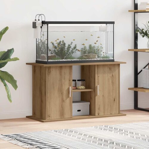  Stalak za akvarij Artisan hrast 101x41x58 cm Inženjersko drvo Cene
