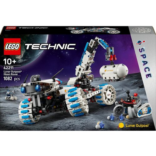 Lego TECHNIC 42211 Lunar Outpost Moon Rover Slike