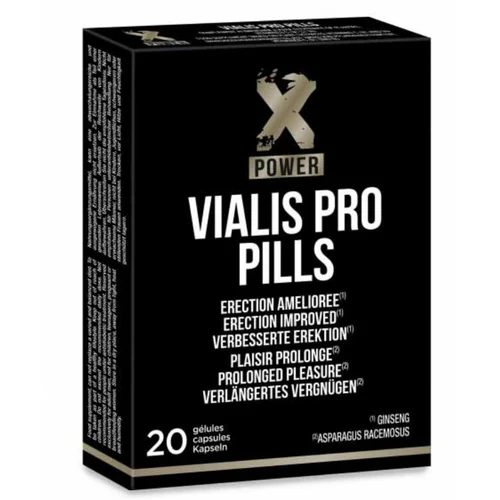 XPOWER Erekcijske tablete - Vialis Pro, 20 kos