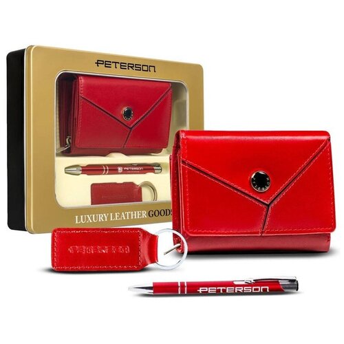 Peterson Denarnice PTNZD34 Rdeča Slike