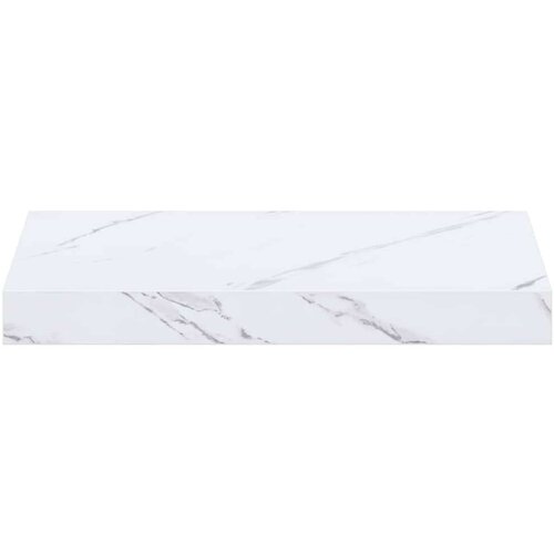  Polica na zidu Bijeli mramor 40 x 23 5 x 4 cm Konstruirano drvo Slike