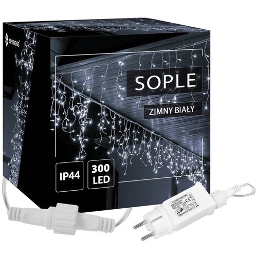  Svjetlosna zavjesa u obliku ledenih siga s 300 LED lampica Cene