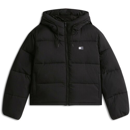 Tommy Jeans Zimska jakna črna Slike