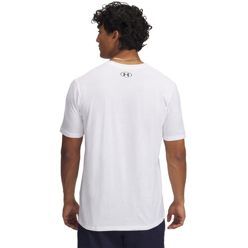Under Armour Funkcionalna majica črna / bela Slike