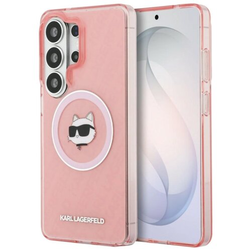  Maska Karl Lagerfeld IML Repeated Choupette MagSafe za Samsung S26 Ultra/ S948B roze Cene