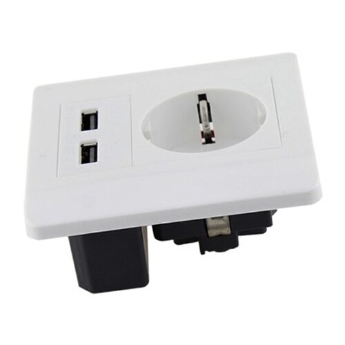  USB strujna zidna utičnica s C13 &Scaron;uko priključkom (2&times; USB, 10W, 5V/2.1A) Cijene
