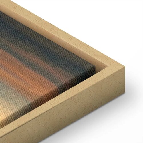  Slika - Mountain Breath (1 Part) Wide - Third Variant 120x80 U prirodnom drvenom okviru Slike
