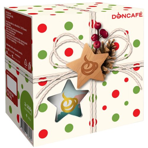 Doncafe Kafa Moment poklon set 2x200g + &amp;scaron;oljica Slike