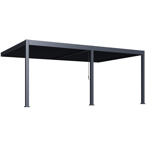 Pergole Bioklimatska pergola INTRO DUO 6×4 m, aluminij &ndash; pričvr&scaron;ćenje na zid Cijene