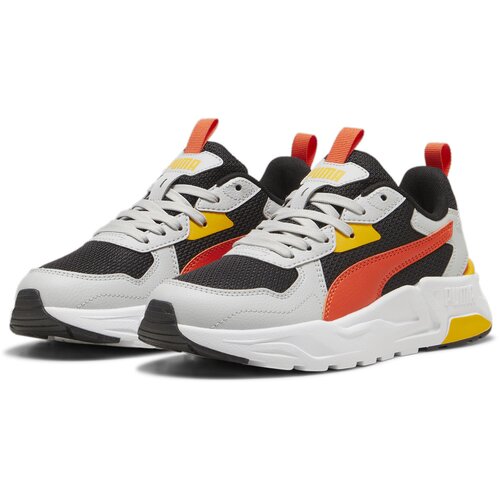 Puma patike za dečake Trinity Lite Jr, 391443-13, Crno-crvene Cene