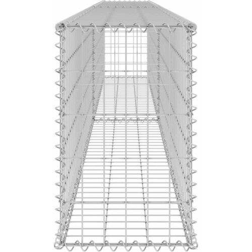  Gabionski zid s poklopcima od pocinčanog čelika 300x30x50 cm Slike