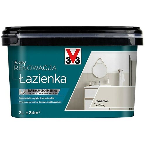 V33 Obnovitvena barva Renovation Perfection (Cimetna, 2 l, Ustrezno za: Kopalnice) Cene