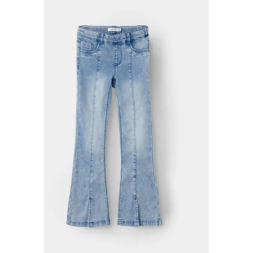 name it Jeans hlače Polly 13224971 Modra Bootcut Fit